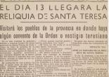 Recorte del diario Las Provincias de el 10 de enero de 1963. ES.462508.ADPV/Diputación. A.0.1.2.1. caja 39 expediente 155