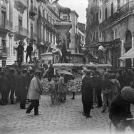 Falla en la plaza Mariano Benlliure. 1932. ES.462508.ADPV/Colección Ferran Belda, Caj. 00149 - Núm. 06287