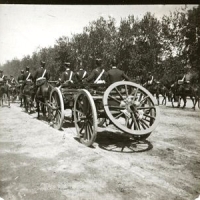 AUTOR DESCONOCIDO. Maniobras de artillería. Valencia. 1900. ES.462508.ADPV/Colección Gamón, imagen nº 07094