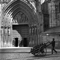 JUAN PONCE PARRÉS. Catedral de Valencia. Puerta de los Apóstoles. 1910. ES.462508.ADPV/Colección Santiago Ponce, imagen nº 05978