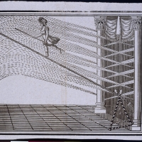 Ejercicio sobre la cuerda de Mme. Saqui. 1846. ES.462508.ADPV/Carteles de circo/ IX.1 caja 11, legajo 56